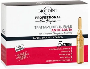 Trattamento Fiale Anticaduta Capelli, Arricchite Con Ginseng, 10 Fiale Da 7 ml - Foto 1 di 12