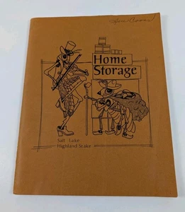 Vintage Food Home Storage How To Book Salt Lake Highland Stake LDS Mormon Prep - Picture 1 of 13