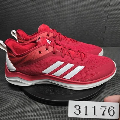 Adidas Zapatos Para Hombre Talla 13 Rojo Blanco Rendimiento de Corte Malla Tenis CG3093 Foto 1 de 4