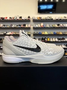 Nike Zoom Kobe 6 Protro All Star Sail Size 9 Pre-Owned FQ3546-100 White Black - Picture 1 of 7