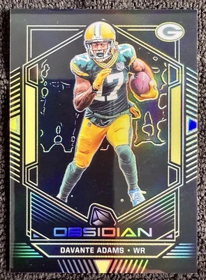 Panini Obsidian Davante Adams Gold 2019/10 Packers SSP Foto 1 de 2