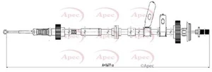 NEW APEC REAR LEFT BRAKE BRAKING CABLE GENUINE OE QUALITY CAB1615 - Picture 1 of 4