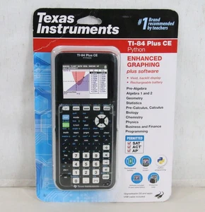 Texas Instruments TI-84 PLUS CE Python calcolatrice grafica - nuova - spedizione gratuita - Foto 1 di 3