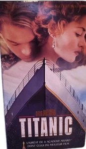 Titanic (VHS, 1998, 2-Tape Set) - Epic Romance and Adventure FRENCH - Picture 1 of 7