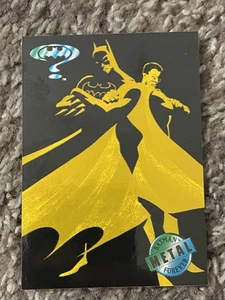 Batman & Robin 1995 Metal Batman Forever #3 Gold Blaster - Imagen 1 de 2