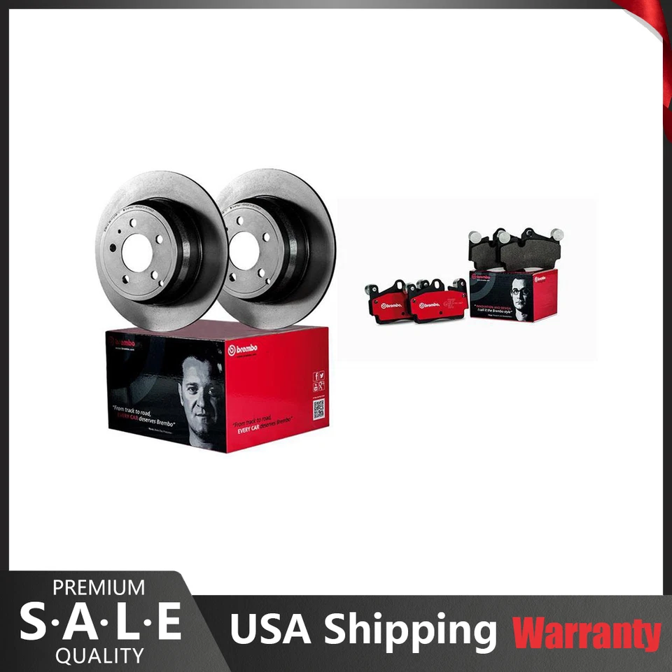 Kit de frenos delanteros Brembo pastillas de cerámica rotores de disco 396 mm para Honda Odyssey 3,5 L tracción delantera Foto 1 de 4