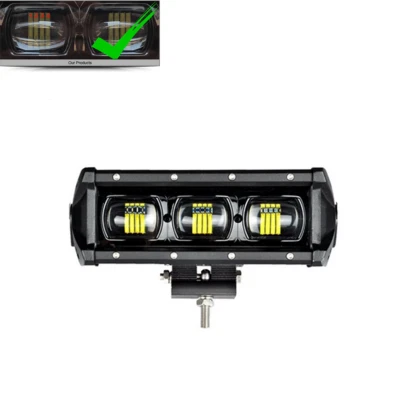 6000K 30W LED Work Light Bar Flood Fog Lamp Waterproof Offroad Driving Accessory - Image 1 of 4