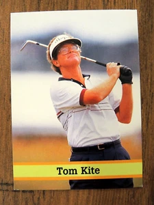 TOM KITE 1993 U.K. FAX PAX FAMOUS GOLFERS #22 GOLF LEGEND - Picture 1 of 1