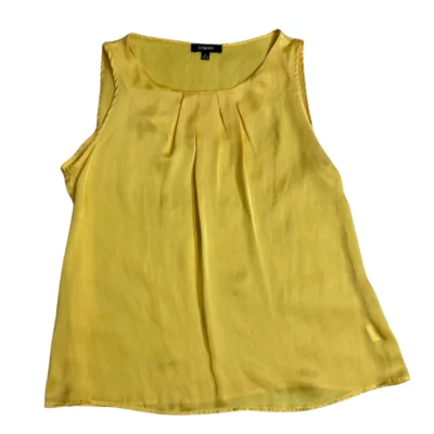 Elementz Women's Tank Top Shell Work Blouse Size Medium Yellow - Image 1 of 4