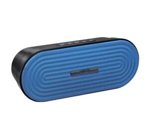 BNIB HMDX HX-P205BL RAVE Wireless Rechargeable Portable Speaker - Blue