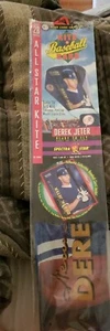 MLB 1999 All Star DEREK JETER Kite And COLLECTIBLE Baseball Card - New In Pkg - Picture 1 of 5