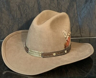 Sombrero de Vaquero Vintage Trail Boss Park Royal “Little Joe” Marrón Talla 7 Foto 1 de 4