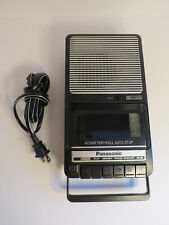 Panasonic Portable Cassette Recorder Player Model RQ-2102 Slim Line Vintage
