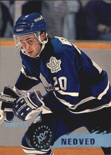 1995-96 Stadium Club Maple Leafs Hockey Card #139 Zdenek Nedved