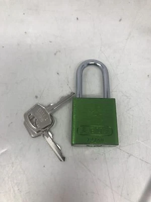 Abus KA 72/40 Aluminum Safety Padlock Keyed Alike, 1 Inch Shackle, 1 Count,Green - Image 1 of 3