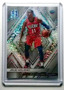 2017-18 Panini Spectra Jrue Holiday White Sparkle Prizm Case Hit SSP #24 Celtics - Picture 1 of 1