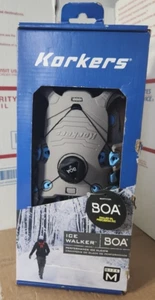 KORKERS Ice Walker Unisex Ice Cleats BOA Fit System Size Medium New With Box - Picture 1 of 4