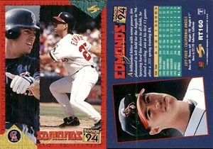 Jim Edmonds 1994 Score Rookie & Traded #RT160 RC Angels FREE SHIP *AutographDen* - Picture 1 of 1