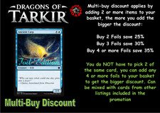 MTG Dragons of Tarkir Choose your common foil M/NM Buy 2 or more save 25%