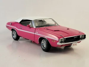 Franklin Mint 1970 Dodge Challenger R/T "PANTHER PINK" LE 1:24 "ARTIST PROOF" - Picture 1 of 22