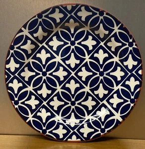 BAUM Amaris Blue And White Salad Plate 8 1/4” Diameter Mint !! - Picture 1 of 2
