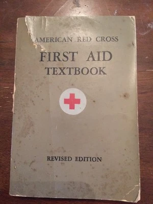 1945 American Red Cross First Aid Textbook Revised Edition - Image 1 of 4
