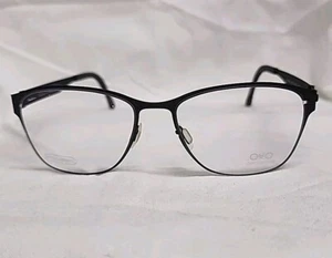 Handmade OVVO Optics 2892 Matte Black Titanium Eyeglass Frame 50/17/135 - Picture 1 of 7