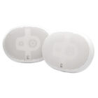 Poly-Planar Premium Oval Marine Speakers - 6 x 9 Pair in White