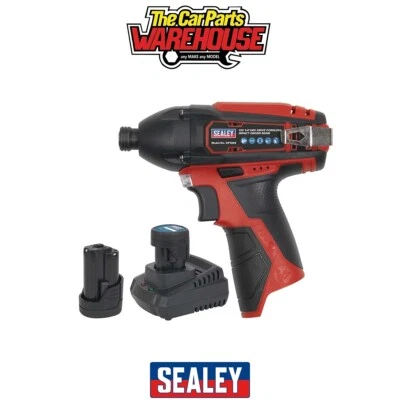 Sealey CP1203KIT SV12 Series 1/4"Hex Drive Cordless Impact Driver Kit 12V 1.5 - Image 1 of 4