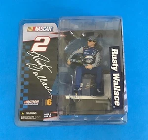 Figura Actuon #2 McFarlane Toys Nascar Rusty Wallace nueva en caja nueva en caja - Imagen 1 de 4