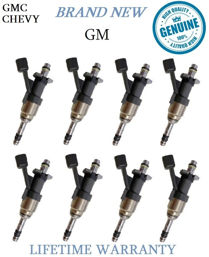 8x inyectores de combustible originales nuevos para Chevy 2015-18 Suburban & Tahoe 5,3 L #12681212 Foto 1 de 1