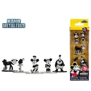 Disney Mickey & Friends 90th Anniversary Nano Metalfigs 5 Metal Diecast Figures - Picture 1 of 4
