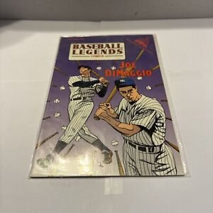 JOE DIMAGGIO comic books (Celebrity Comics #1, Baseball Legends #5) 1992