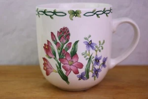 Thomson Pottery Floral Garden Pink Crocus Coffee Mug - Picture 1 of 5