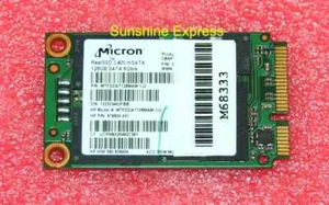 Unità di memoria OEM HP 679820-001 6869-001 Micron 128 GB mSata 6 Gb/s unità di memoria a stato solido mtfddat128mam-1j2 - Foto 1 di 1