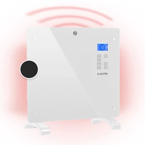 Konvektor Heizkörper 1000 W Elektroheizung 20m² Konvektor Heizung Heizgerät weiß - Bild 1 von 12