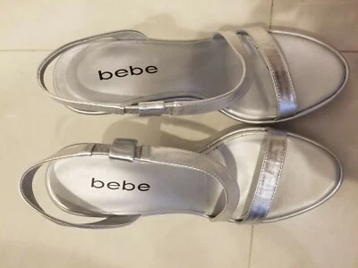 Tacones para mujer Bebe Verena plateados ¡¡PRECIO REBAJADO!!! Foto 1 de 3