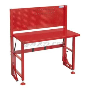 BANCO DE TRABAJO DE ACERO PLEGABLE MESA TALLER HERRAMIENTAS FERVI B019 - Imagen 1 de 3