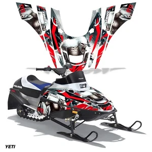 Calcomanía kit completo de gráficos para moto de nieve para Polaris XC 120 2000-2020 YETI rojo - Imagen 1 de 1