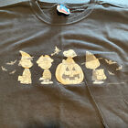 Peanuts Halloween Glow In Dark T-shirt  Snoopy Charlie Brown L
