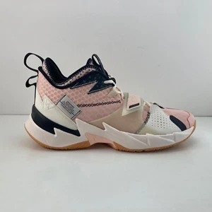 Men Nike Jordan Why Not Zer0.3 Basketball Shoes Size 13 Pink White CD3003 600 - Picture 1 of 20