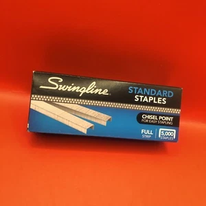 Swingline Standard Staples, Chisel Point, 1/4 in Length, 210/Strip, 5000 / Box ✅ - Picture 1 of 4