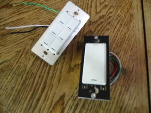 Control 4 lsz 101-x c4-kp6-z-wh wireless dimmers open box / used - Picture 1 of 7