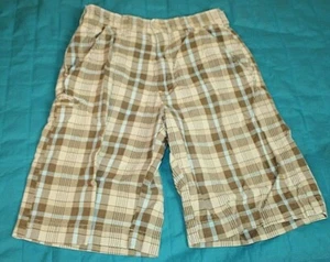 Pantaloncini estivi a quadri marroni Arizona da ragazzo taglia 12 (24x9,5) - Foto 1 di 4