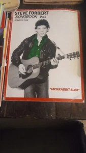 Steve Forbert Song Book Volume 1 Sheet Music Book. Romeo's Tune, Jackrabbit Slim - Picture 1 of 1