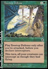 Treetop Defense // NM // Portal // Engl. // Magic the Gathering