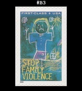 USA5 #B3 MNH Stop Family Violence - Picture 1 of 1