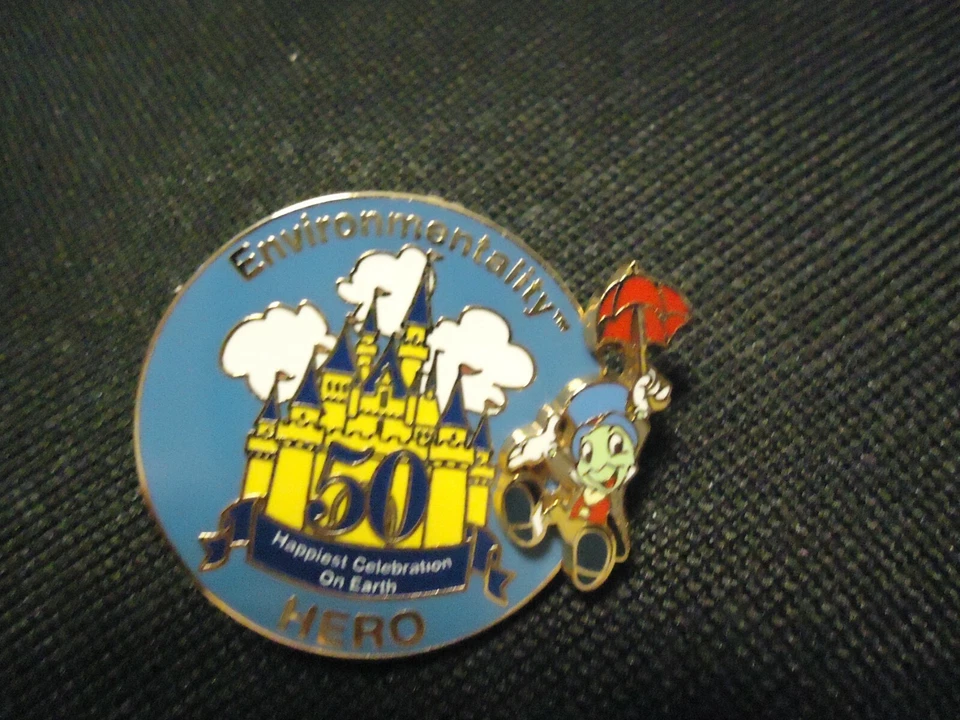 PIN DE CRICKET MINIMINY CELEBRACIÓN MÁS FELIZ HÉROE AMBIENTAL DISNEY WDW LE  Foto 1 de 1