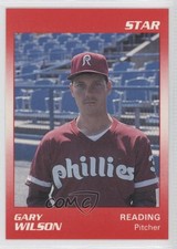 1990 Star Reading Phillies Gary Wilson #24