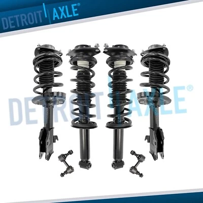 Front Rear Struts w/ Coil Spring Sway Bars Kit for 2013-2017 Subaru XV Crosstrek - Изображение 1 из 4